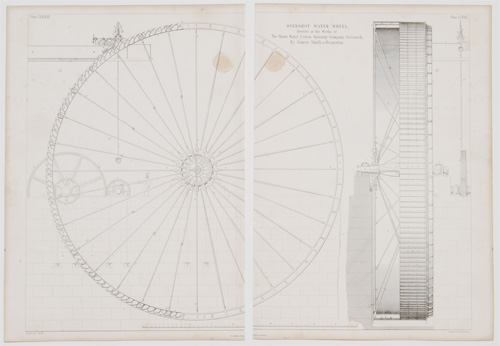 OVERSHOT WATER WHEEL